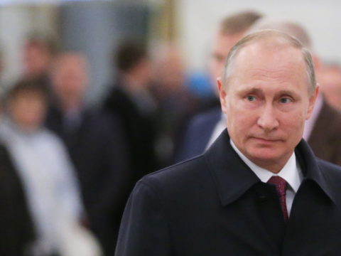 President Putin votes in 2016 Russian parliamentary election